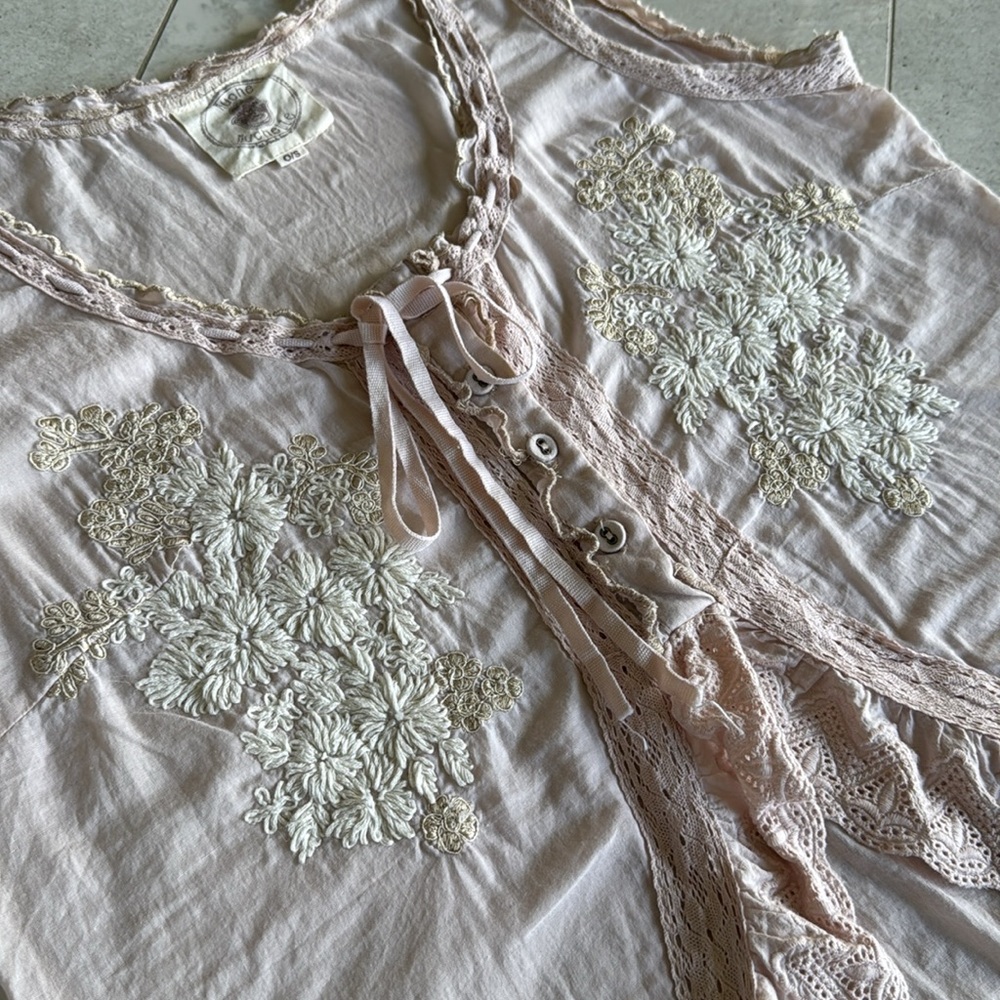 Muche & Muchette Cannes embroidered top - Picture 7 of 9
